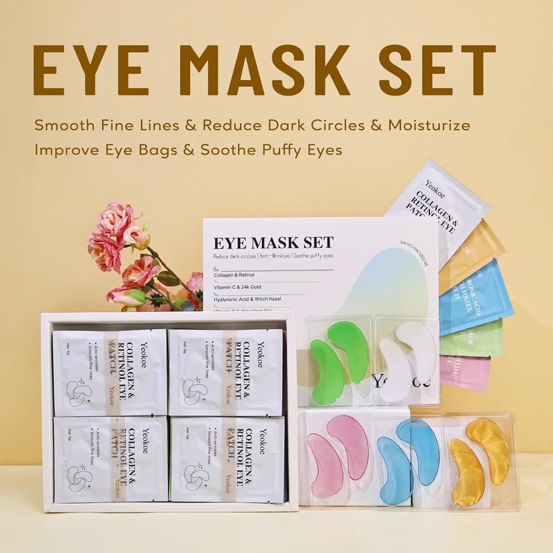 Yeokoe Eye Mask Set - 20 Pairs with Diverse Formulas - Image 2